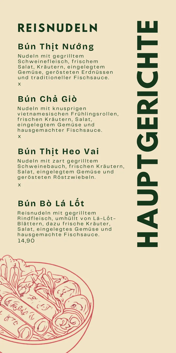 Speisekarte Seite 3